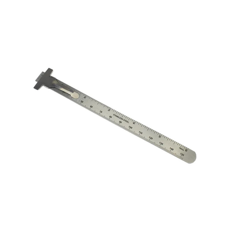 Righello Doppia Faccia 15Cm
