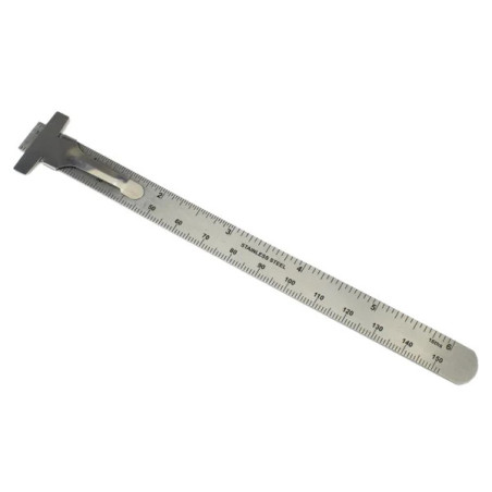 Righello Doppia Faccia 15Cm