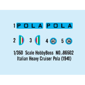 ITALIAN HEAVY CRUISER POLA 1941