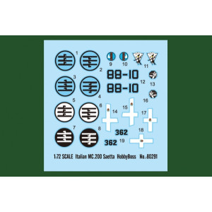 ITALIAN MC.200 SAETTA