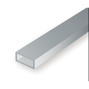 TUBO RETTANGOLARE POLISTIRENE 6,3x9,5mm