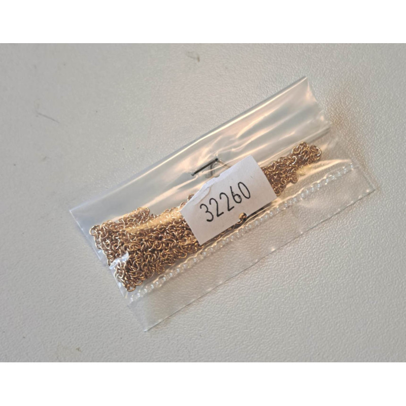 CATENA OTTONE 2mm