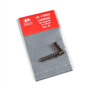 CANNONE SPAGNOLO CON AFFUSTO 22mm
