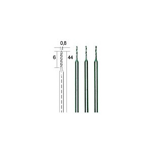 PUNTE ELICOIDALI 0,8 mm