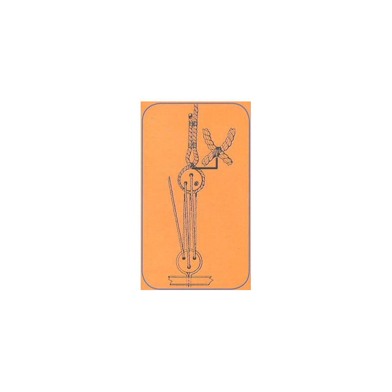 Bigotte In Legno Noce 7 Mm 3 Fori (100 Pezzi) Per Modellismo Navale, Amati AM4050-07