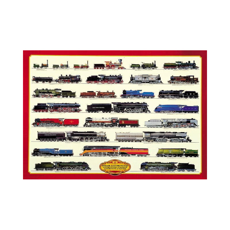 STEAM LOCOMOTIVES - 1000PZ