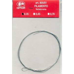 FILAMENTO NICHELCROMO 0,35mm