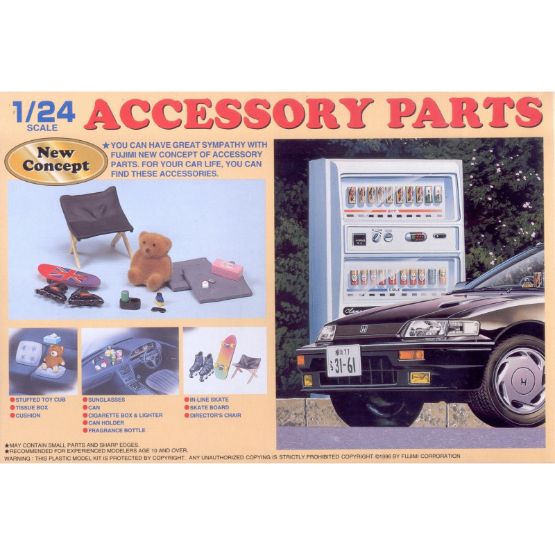 ACCESSORI per Auto 1/24