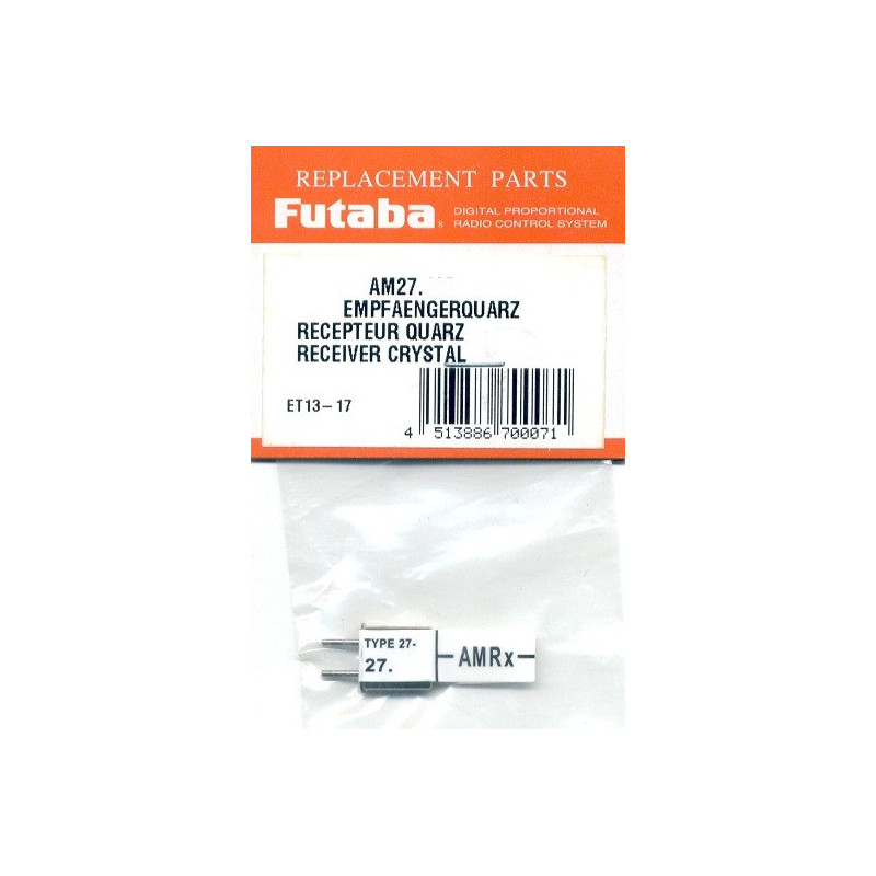 QUARZO TX AM27.125 FUTABA QUARZO TX AM27.125 FUTABA