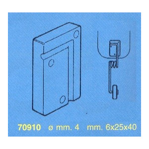 SUPPORTO NYLON CARRELLO