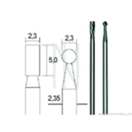 FRESE A GAMBO IN METALLO DURO - PROXXON