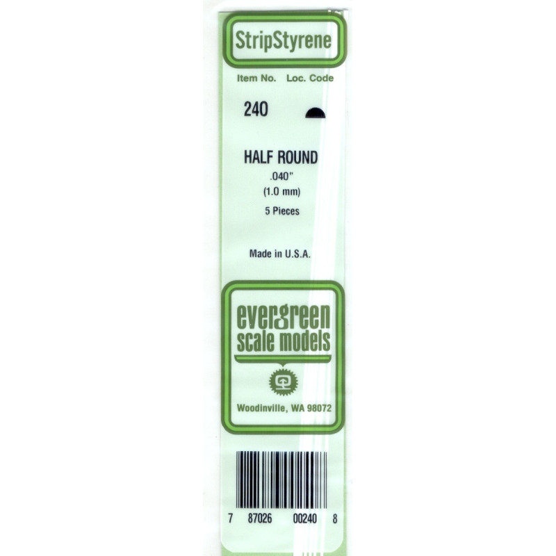 MEZZO TONDO POLISTIRENE 1mm