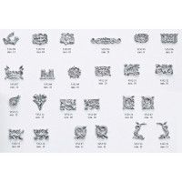 DECORAZIONI AMATI da 5352 a 5356