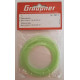 Tubo al silicone 2x5 VERDE trasparente