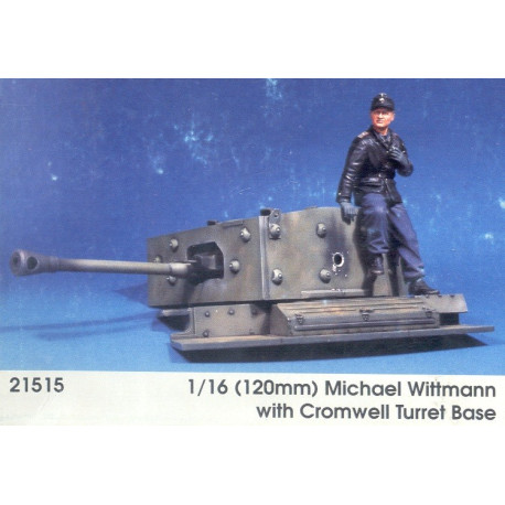 Michael Wittman with Cromwell Turret Base