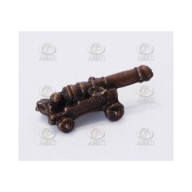 CANNONE DECORATO CON AFFUSTO 15mm