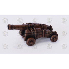 CANNONE DECORATO CON AFFUSTO 20mm