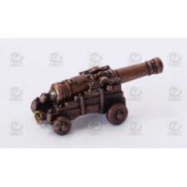 CANNONE DECORATO CON AFFUSTO 30mm