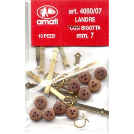 LANDRE CON BIGOTTA 7mm