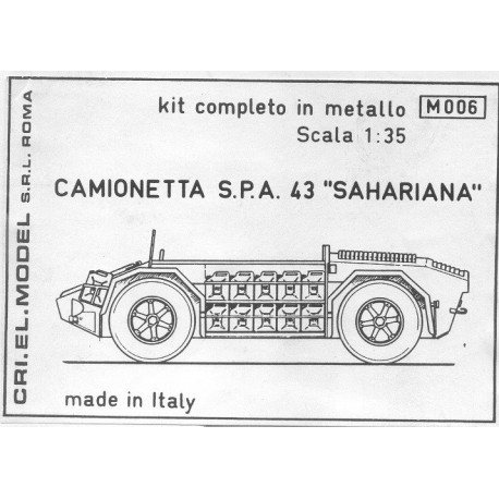 CAMIONETTA S.P.A. 43 "SAHARIANA"