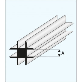 CONNETTORE A CROCE PLASTICA 3x1000mm