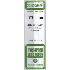 STRIPS POLISTIRENE 2,5x4,8mm