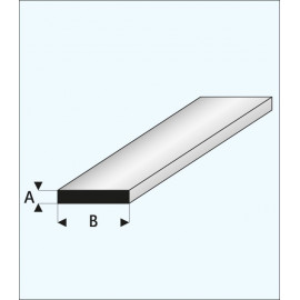 LISTELLO PLASTICA 0,5x2,5x1000mm