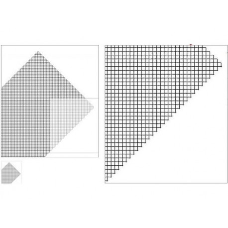 GRIGLIA IN PLASTICA 185x290mm