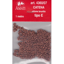 CATENA OTTONE SALDATA 3mm