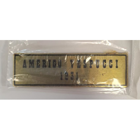 TARGA AMERIGO VESPUCCI
