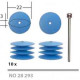 MOLETTE AL SILICONE PROXXON