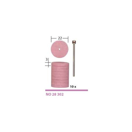 MOLETTE ABRASIVE IN CARBURO DI SILICIO PROXXON