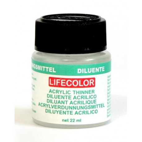 THINNER 22ML LIFECOLOR  