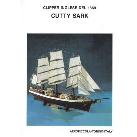 DISEGNO COSTRUTTIVO CUTTY SARK Aeropiccola