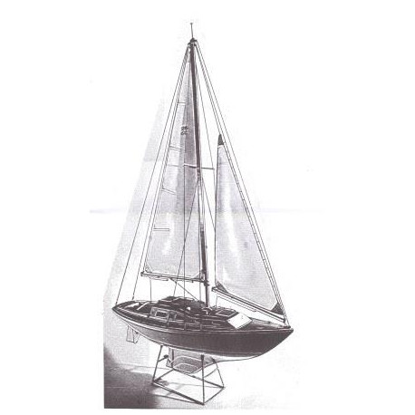 DISEGNO COSTRUTTIVO SLOOP DA REGATA