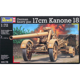 German heavy gun 17cm Kanone 18