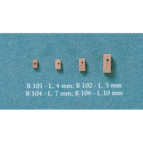 BOZZELLI IN LEGNO 1 FORO 5mm