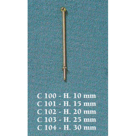CANDELIERE A 1 FORO 10mm