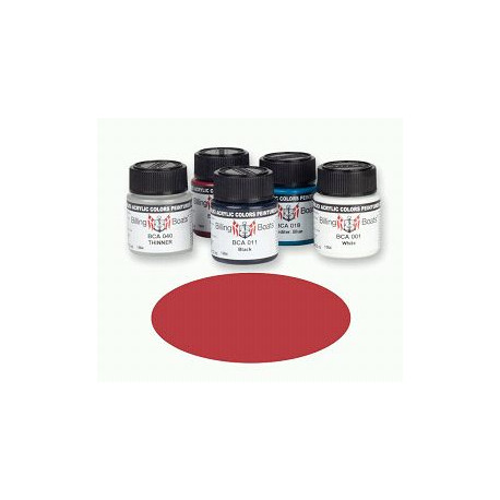 Bright Red 22 ml Billing Boats Acryl Color