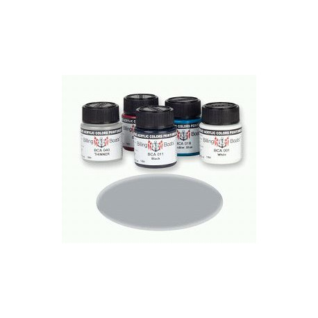 Silver 22 ml Billing Boats Acryl Color