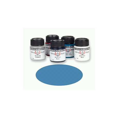 Mediterranean Blue 22 ml Billing Boats Acryl Color