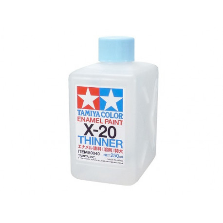 X20 THINNER ENAMEL 250ml TAMIYA