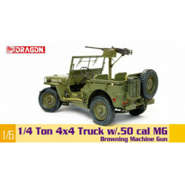 1/4 Ton 4x4 Truck w/.50 cal MG