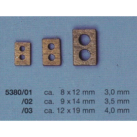 Testa di moro 8x12 mm