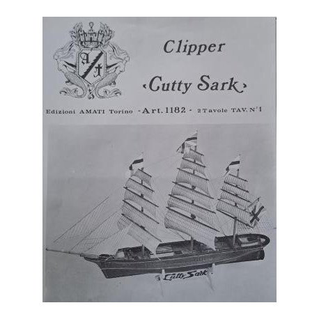 Piano costruzione CUTTY SARK