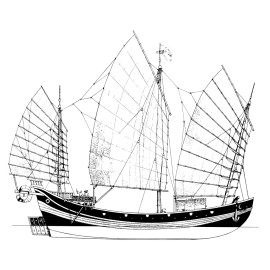 DISEGNO COSTRUTTIVO GIUNCA CINESE