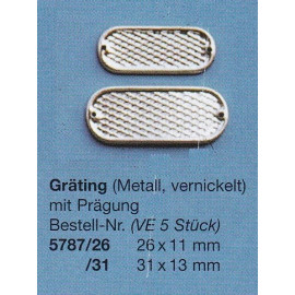 GRIGLIA 31x13mm