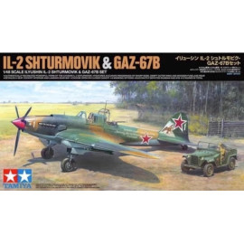 Ilyushin IL-2 Shturmovik And GAZ-67B Set