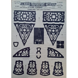 TRAFORO SU CARTA N°55 ETTORE FERRARI