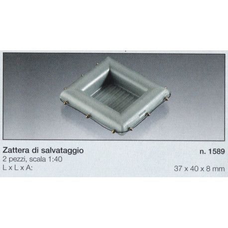 ZATTERA DI SALVATAGGIO 1/40